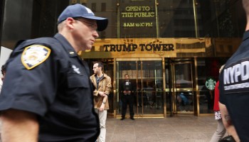 Seguridad en la Trump Tower de Nueva York