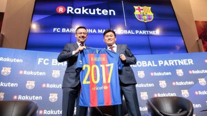 Rakuten, patrocinador del Barcelona