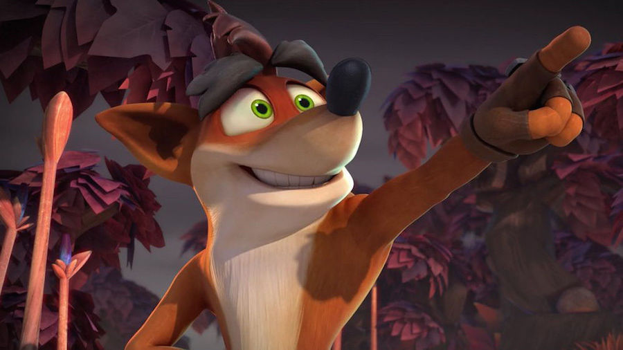 Crash Bandicoot en Skylanders Academy