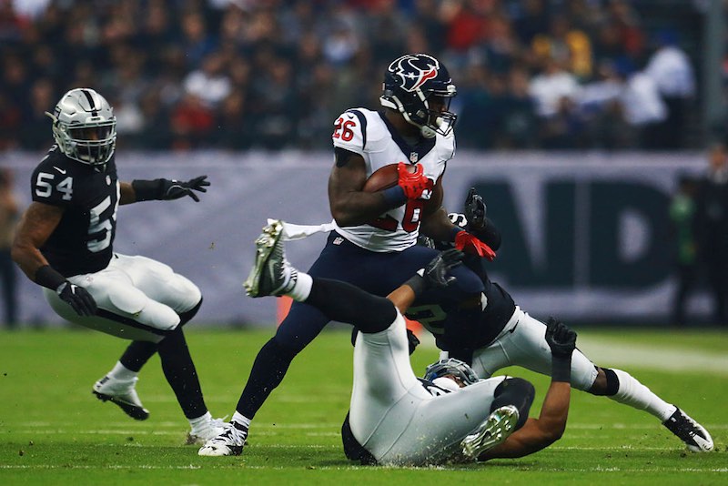 Houston Texans versus Oakland Raiers