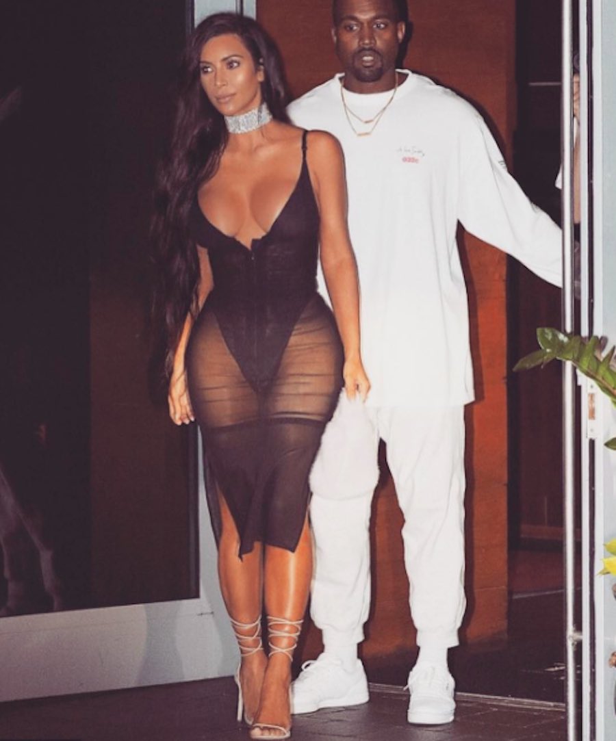 Kim Kardashian y Kanye West