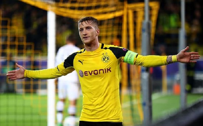 Marco Reus vuelve alegre