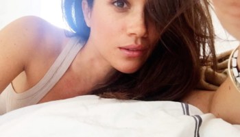 Meghan Markle en su cama