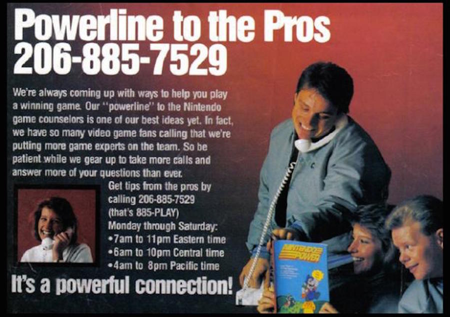 Nintendo Power Line