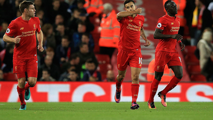 Philipe Coutinho es esencial para el Liverpool