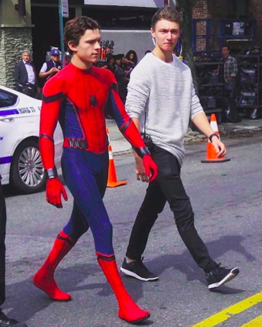 Tom Holland como Spider-Man