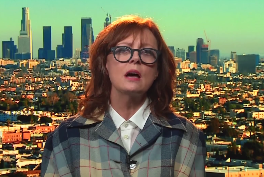 "No voto con mi vagina", la actriz Susan Sarandon no votará por la candidata Hillary Clinton