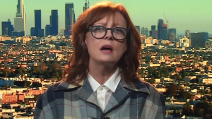 "No voto con mi vagina", la actriz Susan Sarandon no votará por la candidata Hillary Clinton