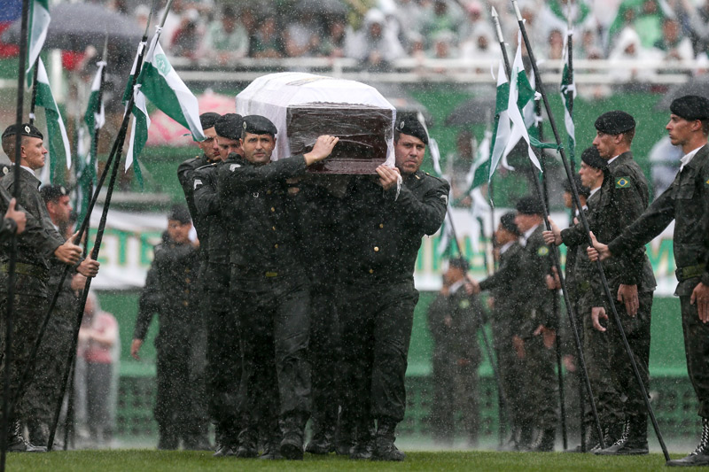 El último adiós chapecoense