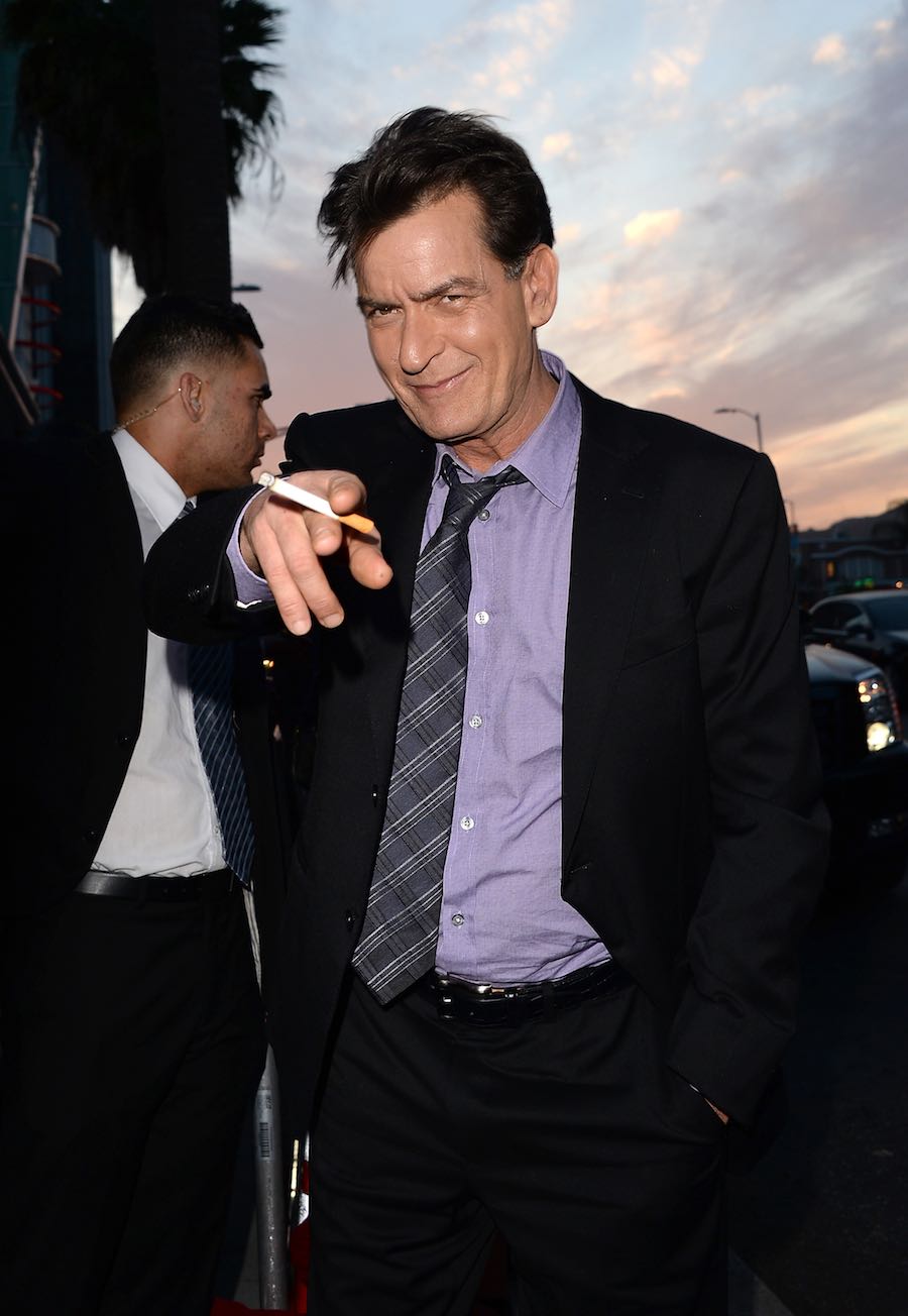 Actor Charlie Sheen