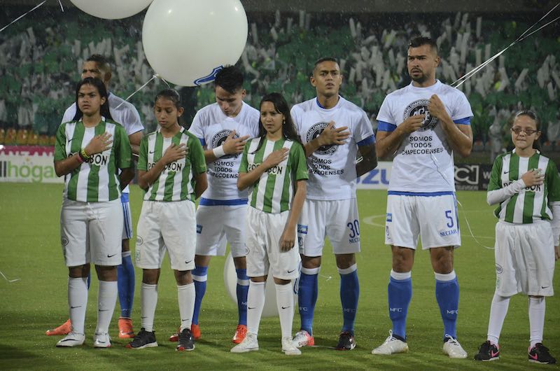 Atlético Nacional con Chapecoense