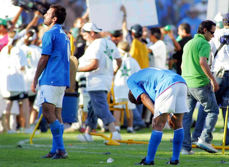 Cruz Azul pierde Clausura 2008