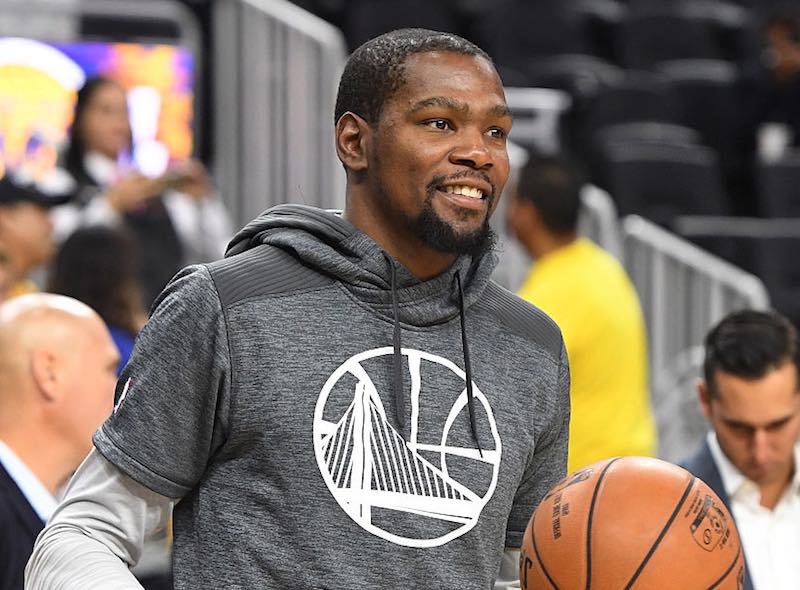 Kevin Durant con Golden State Warriors