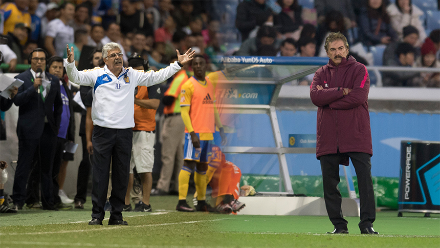 Tuca Ferretti y Ricardo La Volpe