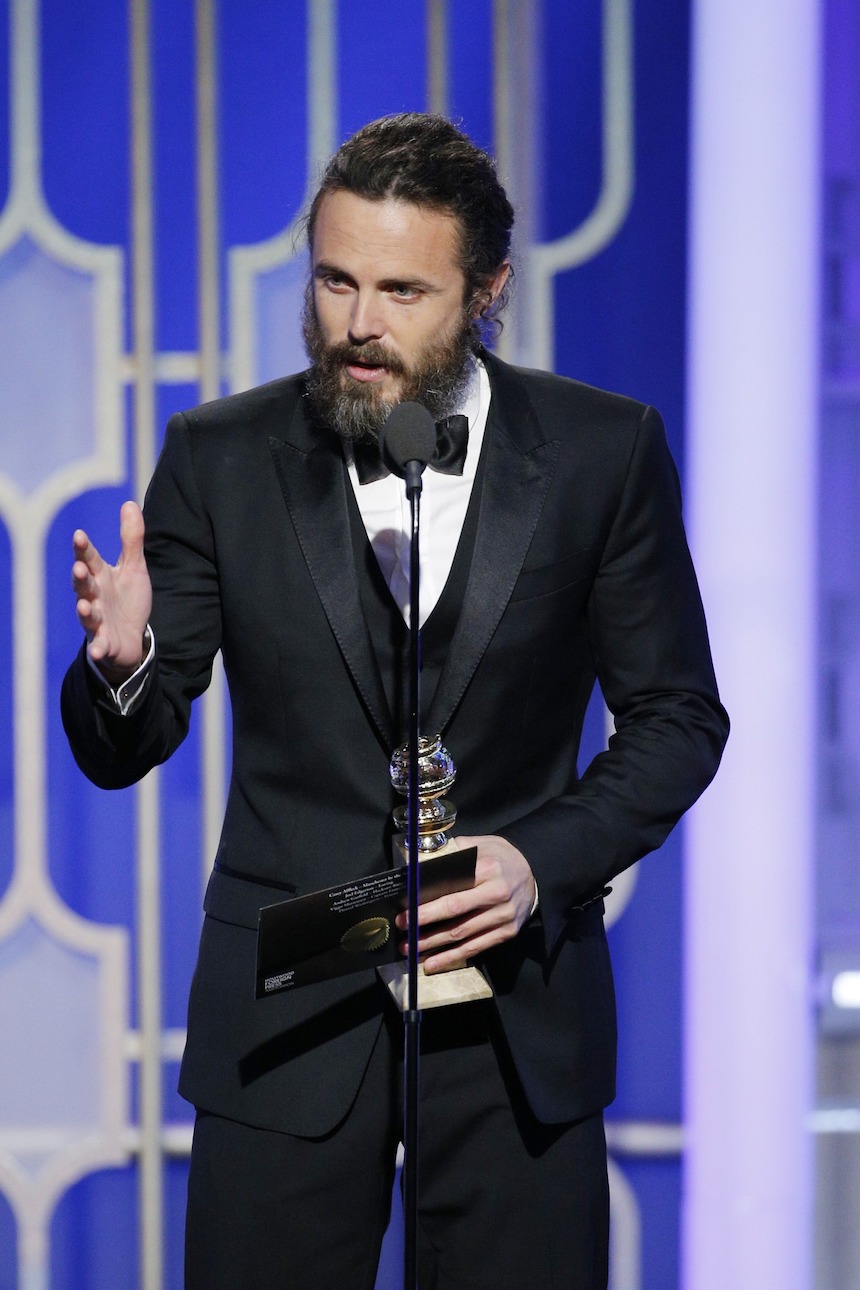 Casey Affleck Golden Globes