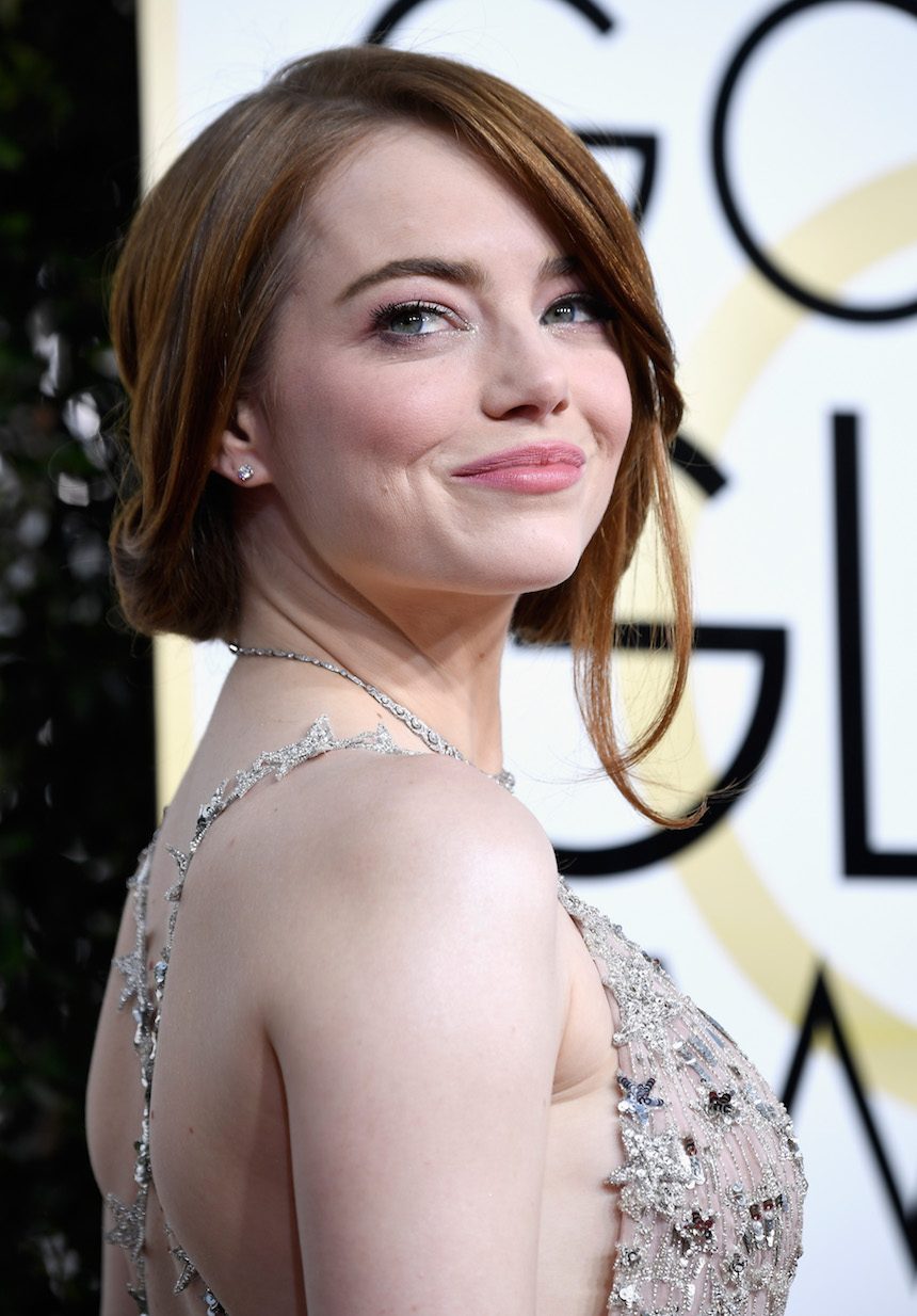 Emma Stone Golden Globes