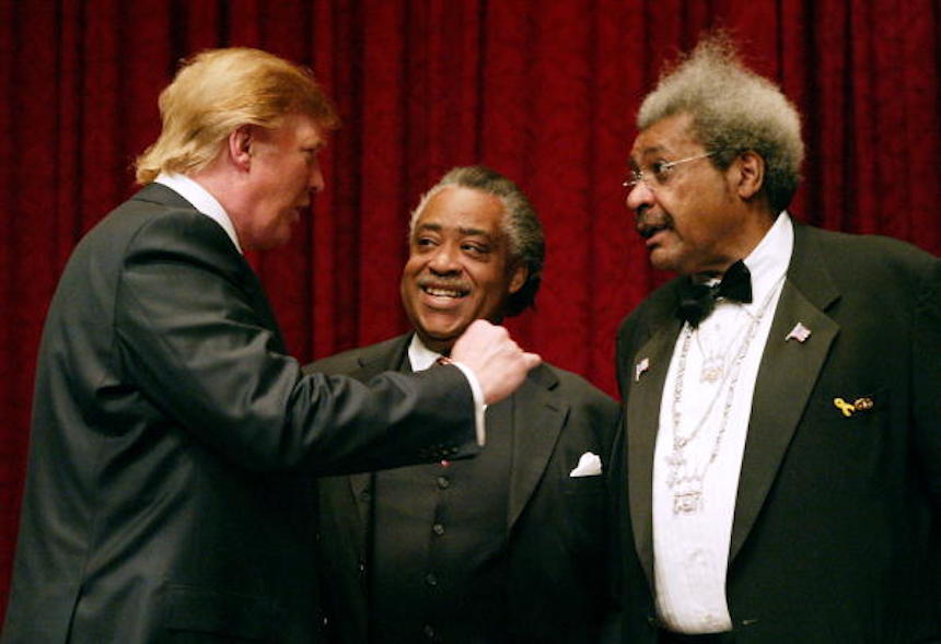 Donald Trump y Don King