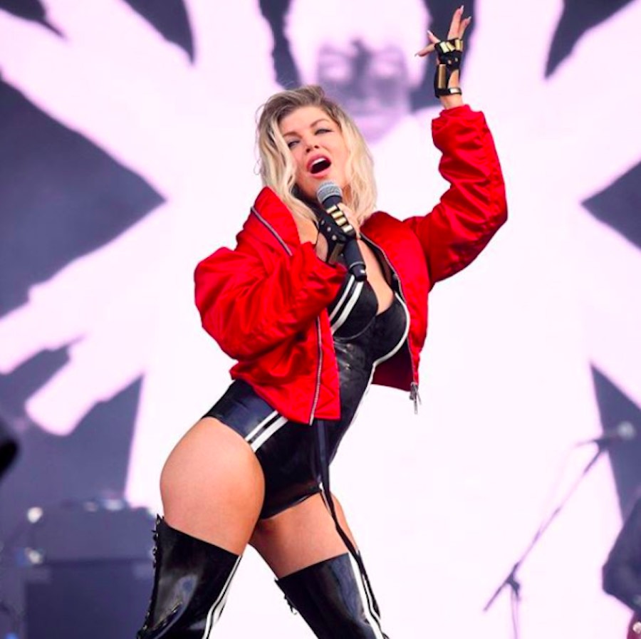 Fergie en concierto