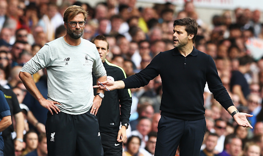 Jurgen Klopp y Mauricio Pochettino