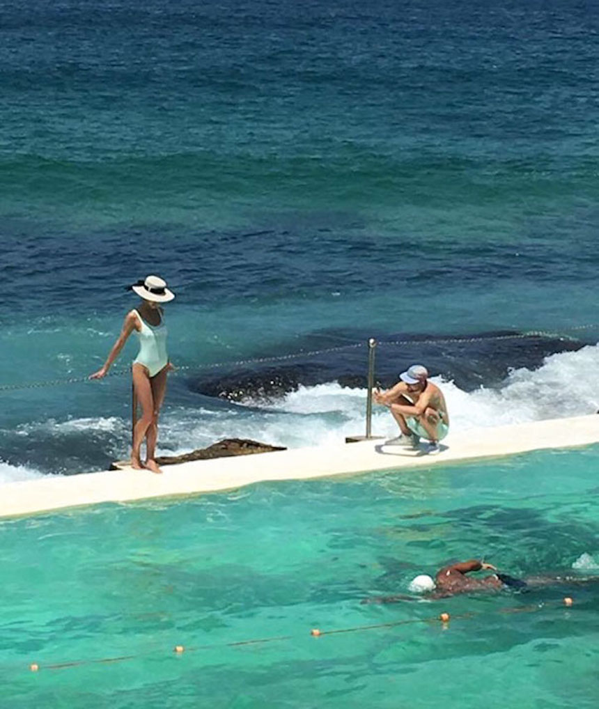 Novios de Instagram - Foto en el mar