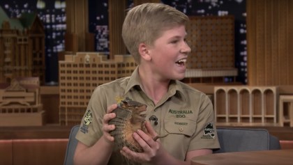 Robert, el hijo menor de Steve Irwin