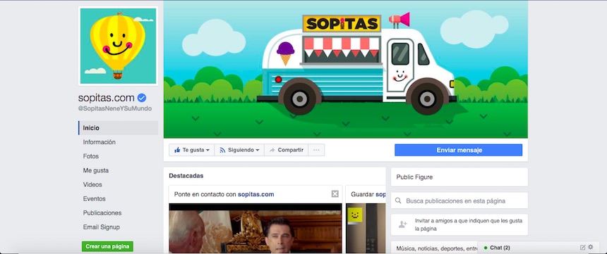 Sopitas Facebook