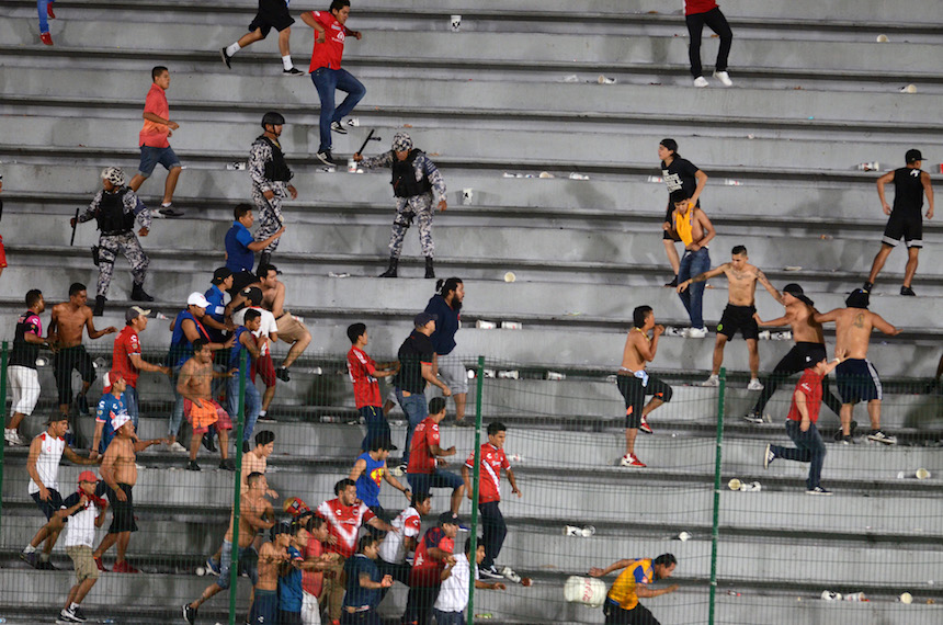 violencia estadio veracruz tigres