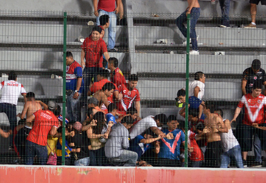 violencia estadio veracruz tigres