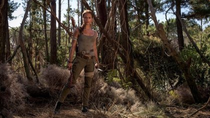 Alicia Vikander como Lara Croft en la nueva película de Tomb Raider