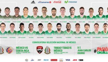 Convocatoria de la Selección Mexicana