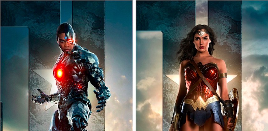 Cyborg y Wonder Woman - Justice League