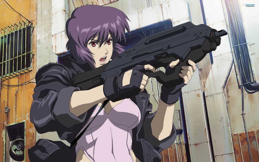 Motoko en Stand Alone Complex