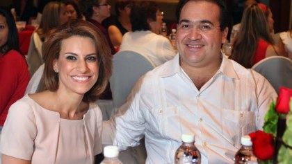 Karime Macías y Javier Duarte