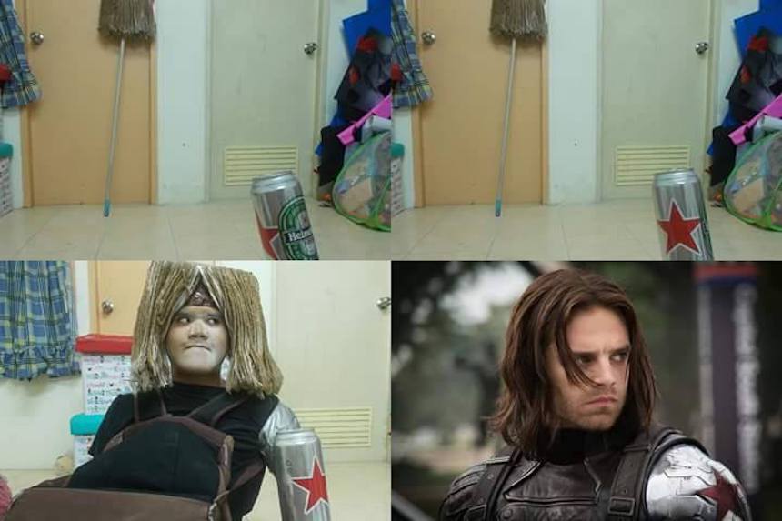 Cosplay del Winter Soldier