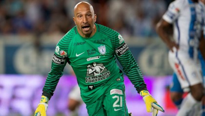 Conejo Pérez y su gol con Pachuca en Liga MX