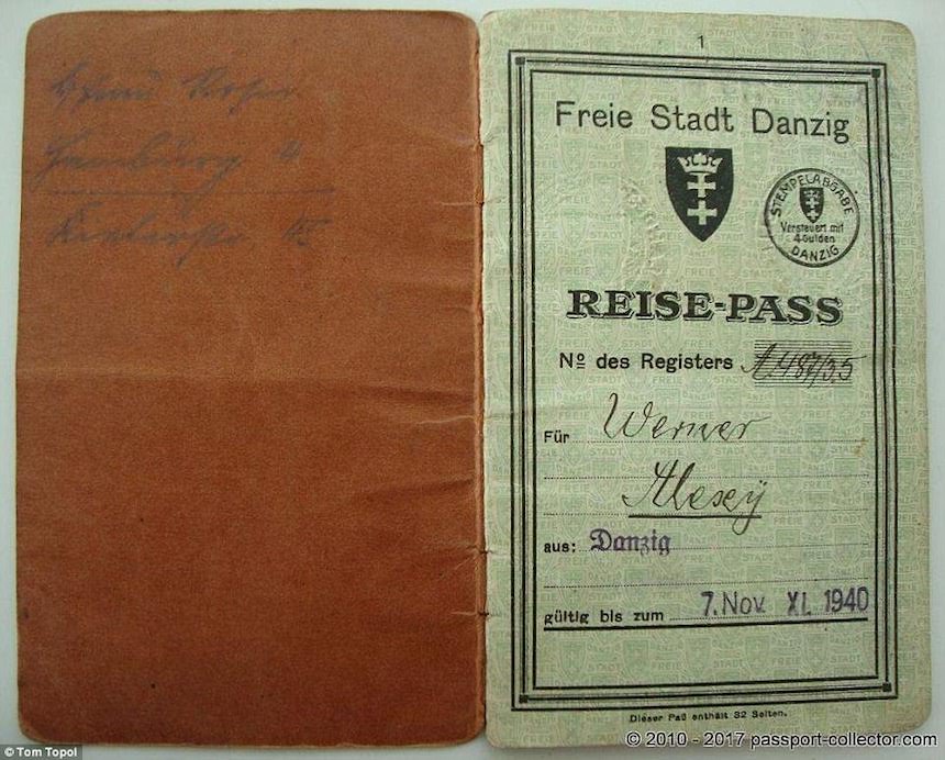 Pasaporte de Danzig