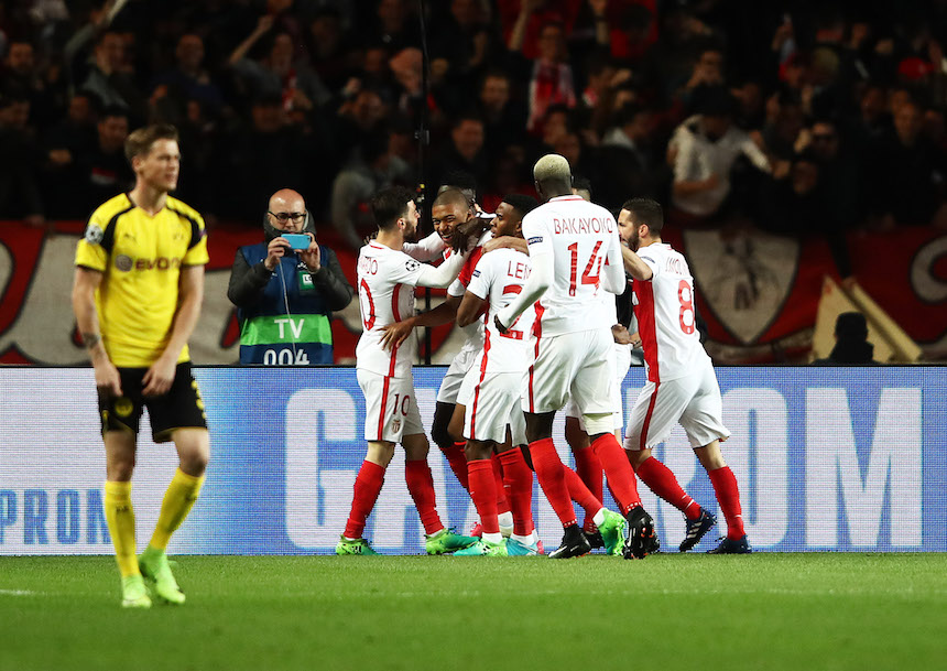 AS Monaco v Borussia Dortmund - UEFA Champions League Quarter Final: Second Leg