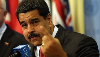 Nicolás Maduro, presidente de Venezuela