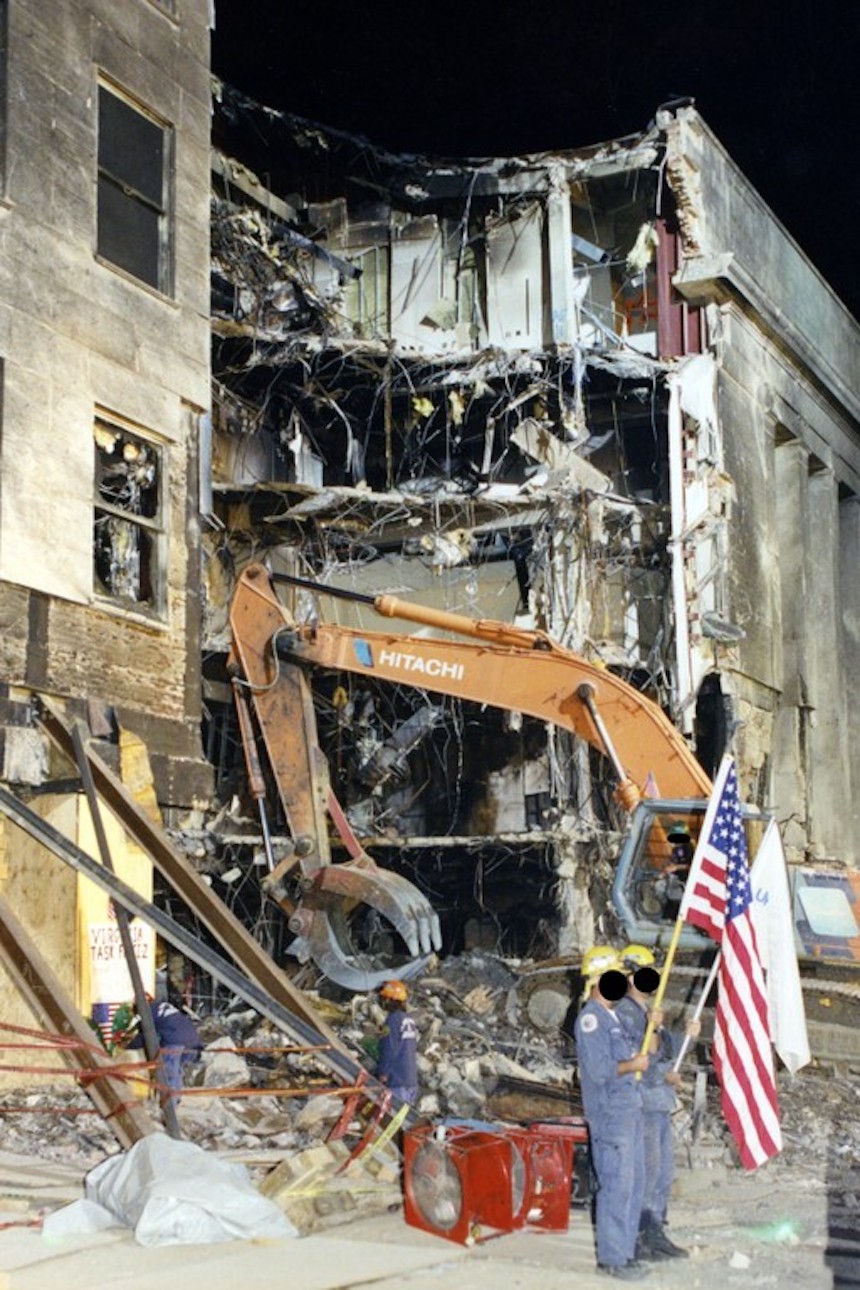 El Pentágono - Oficinas destruidas