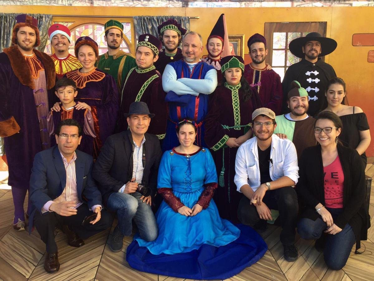 actores de la ópera Gianni Schicchi en Zacatecas