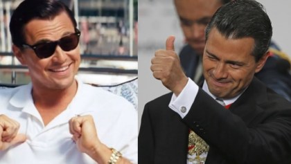 Leonardo DiCaprio y Enrique Peña Nieto