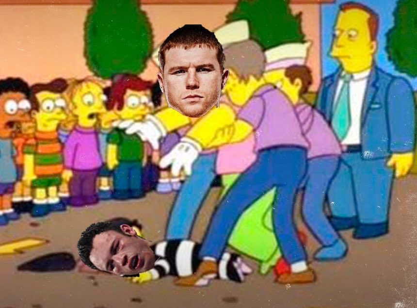 Meme Canelo vs Chávez Jr.