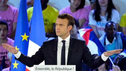 Emmanuel Macron, candidato independiente a la presidencia de Francia