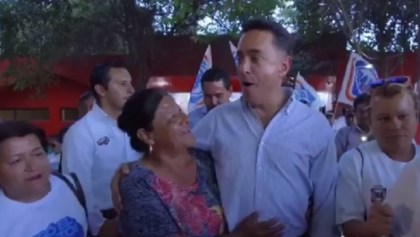 El candidato del PAN a gubernatura de Coahuila, Guillermo Anaya