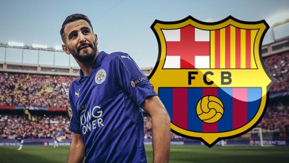 Riyad Mahrez al Barcelona