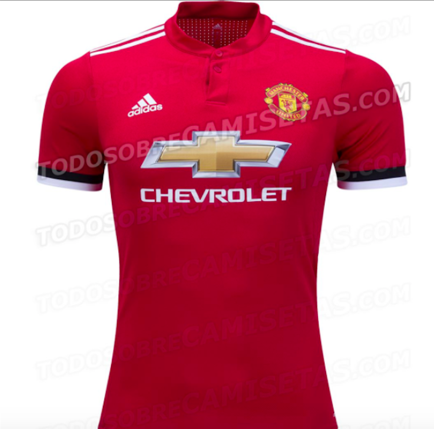 uniforme local manchester united 2017-18