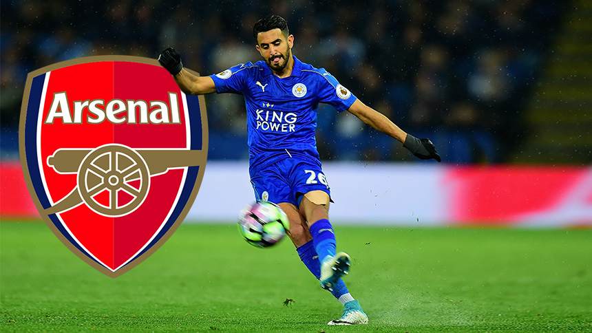 Riyad Mahrez al Arsenal