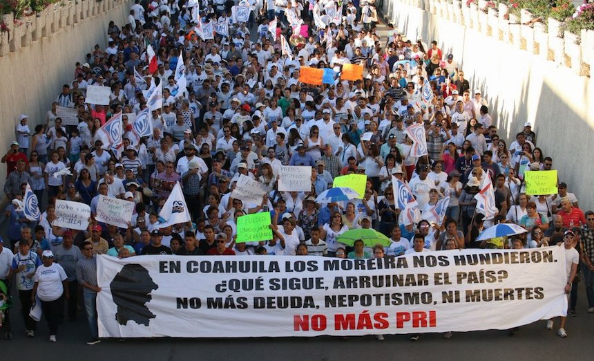 Frente por la dignidad de Coahuila y Guillermo Anaya