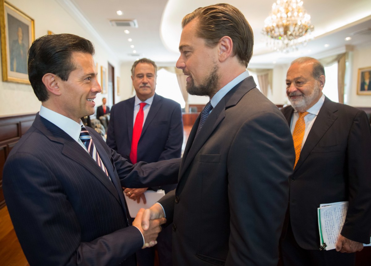 Reunión EPN DiCaprio