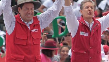 Eruviel Ávila y Alfredo del Mazo visitaron Los Pinos tras conocer resultados del conteo rápido